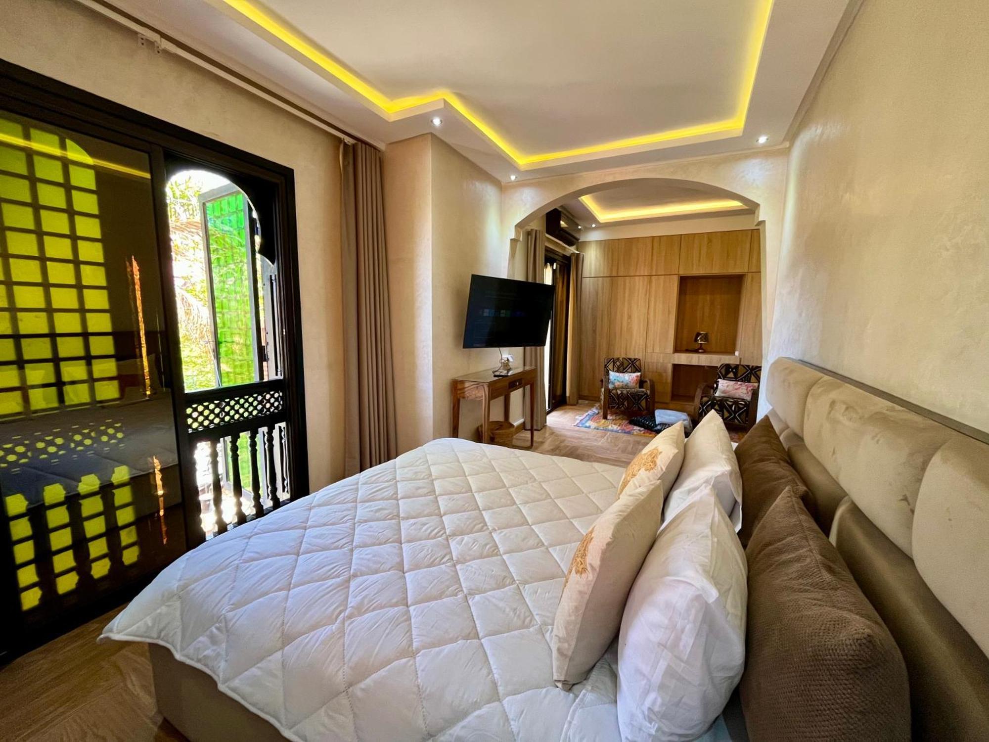Villa Al Nour Avec Piscine Marrákes Kültér fotó